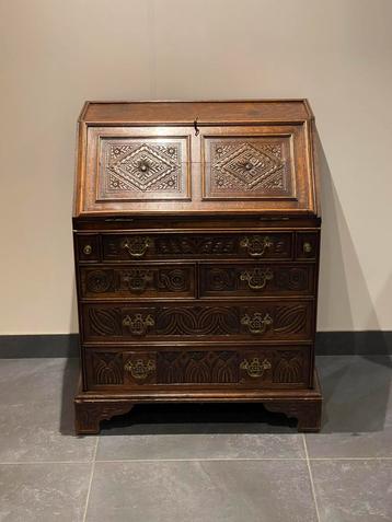 Antieke Secretaire Victoriaans Bureau Kantoor Tafel Vintage beschikbaar voor biedingen