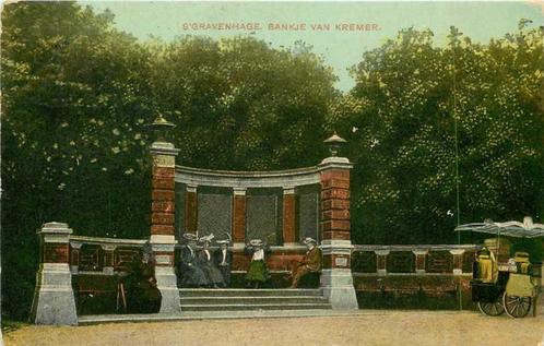 (380-288-029) Den Haag Bankje van Kremer, Verzamelen, Ansichtkaarten | Nederland, Zuid-Holland, Verzenden