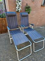 Obelink campingstoelen met verlengstuk, Caravans en Kamperen, Kampeermeubelen, Ophalen, Gebruikt, Campingstoel