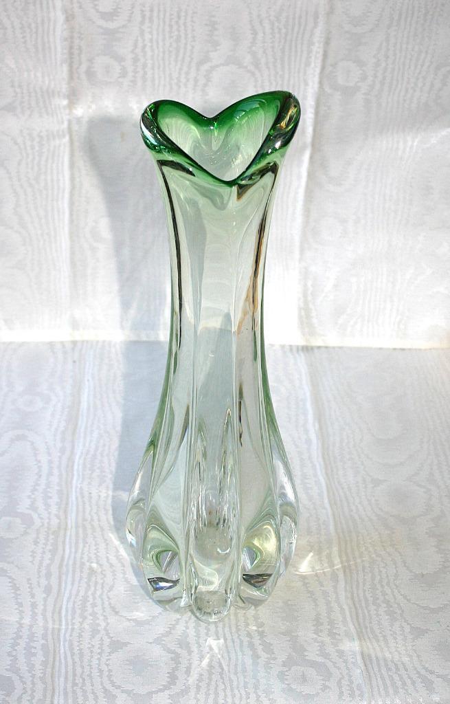 Vaas Val Saint Lambert, Antiek en Kunst, Antiek | Glas en Kristal, Ophalen of Verzenden