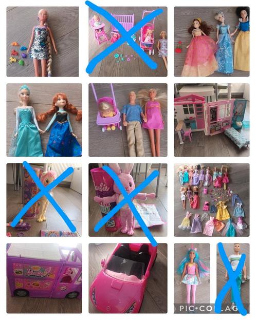 Diverse Barbie/Steffi, Kinderen en Baby's, Speelgoed | Poppen, Gebruikt, Barbie, Ophalen of Verzenden