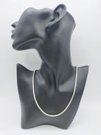 Zilveren slangenketting, Friedrich Binder, 45,5 cm., Sieraden, Tassen en Uiterlijk, Kettingen, Gebruikt, Info@zilverwebsite.nl