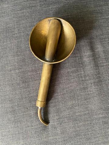 Antieke messing Dovenhoorn / ear trumpet beschikbaar voor biedingen