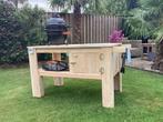 Te koop buitenkeuken / tafel voor kamado van douglas  hout, Tuin en Terras, Buitenkeukens, Ophalen, Houtskool, Zelf gemaakt, Nieuw