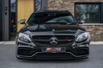 Mercedes-Benz C-Klasse estate C63 AMG Pano/360/KW/Memory/Car, Auto's, Automaat, Gebruikt, Zwart, 1815 kg