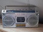 Sharp GF-4646 vintage boombox, Audio, Tv en Foto, Radio's, Ophalen of Verzenden, Gebruikt, Radio
