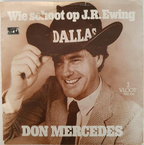 Don Mercedes - Wie Schoot Op J.R. Ewing (Piraten), Cd's en Dvd's, Vinyl Singles, Gebruikt, Single, Nederlandstalig, 7 inch, Ophalen of Verzenden
