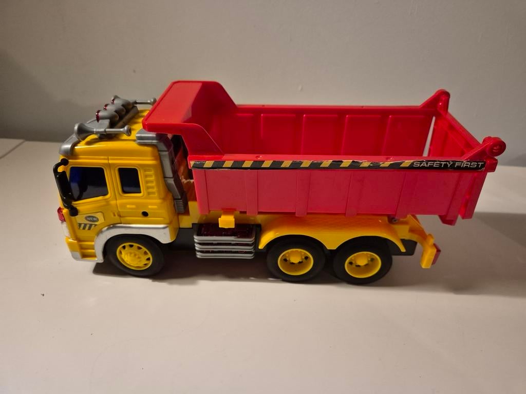 Plastic Construction Dumper Truck Toy, Ophalen of Verzenden, Zo goed als nieuw