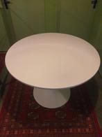Klassieke Ikea DOCKSTA tulpvormige eettafel, wit, Ophalen, Overige materialen, 50 tot 100 cm, Rond