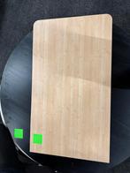 Licht Eiken Tafelblad 140x80cm -  1 zijde ronde hoeken, Ophalen, Gebruikt, 100 tot 150 cm, Eikenhout