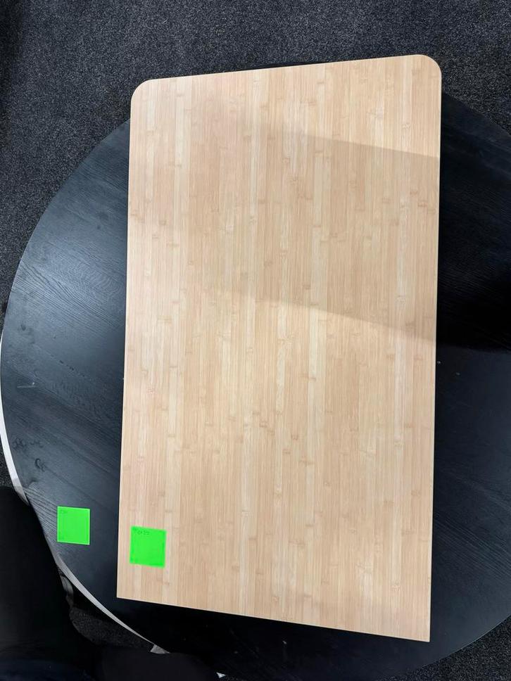 Licht Eiken Tafelblad 140x80cm -  1 zijde ronde hoeken, Huis en Inrichting, Tafelonderdelen, Gebruikt, Tafelblad, 100 tot 150 cm