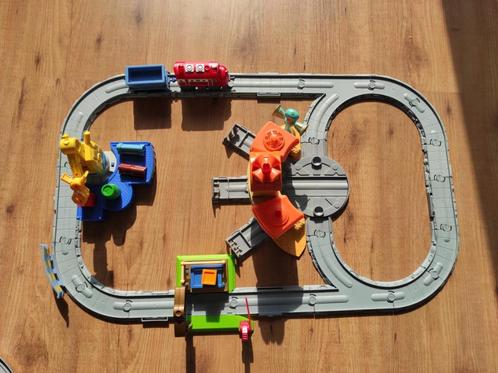 Chuggington treinbaan interactieve set met treinen, Kinderen en Baby's, Speelgoed | Speelgoedvoertuigen, Zo goed als nieuw, Ophalen of Verzenden