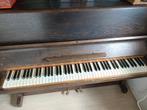 Mooie donkerbruine Piano, Muziek en Instrumenten, Piano's, Ophalen of Verzenden, Gebruikt, Zwart