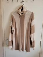 Trui met kol maat M/L, Ophalen of Verzenden, Zo goed als nieuw, Maat 38/40 (M), Beige