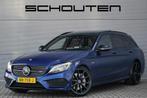 Mercedes-Benz C-Klasse Estate AMG 43 4M Pano Performance Sea, Auto's, Mercedes-Benz, 368 pk, Met garantie (alle), Blauw, 2996 cc
