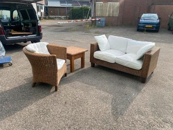 Bankje met fauteuil hoge kwaliteit! beschikbaar voor biedingen