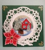 24 stuks handgemaakte KERSTKAARTEN Serie 2, Ophalen of Verzenden, Nieuw, Kerst