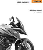 Reparatiehandleiding KTM 1290 Super Duke GT Gen 1, Motoren, Ophalen of Verzenden, Overige merken