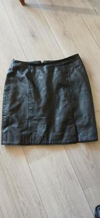 ECHT Leder rok. Zwart. mt M zie foto.s, Kleding | Dames, Rokken, Maat 38/40 (M), Zie foto, Verzenden, Zwart