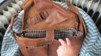 Aunts & Uncles, leren tas, laptoptas, Big Judd, tan bruin, Overige merken, Gebruikt, Bruin, Verzenden