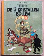 KUIFJE - DE 7 KRISTALLEN BOLLEN -HC LINNEN RUG-1958, Boeken, Stripboeken, Eén stripboek, Ophalen of Verzenden, Zo goed als nieuw