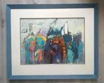 Frans Manders (1939) - Abstracte compositie, Ophalen