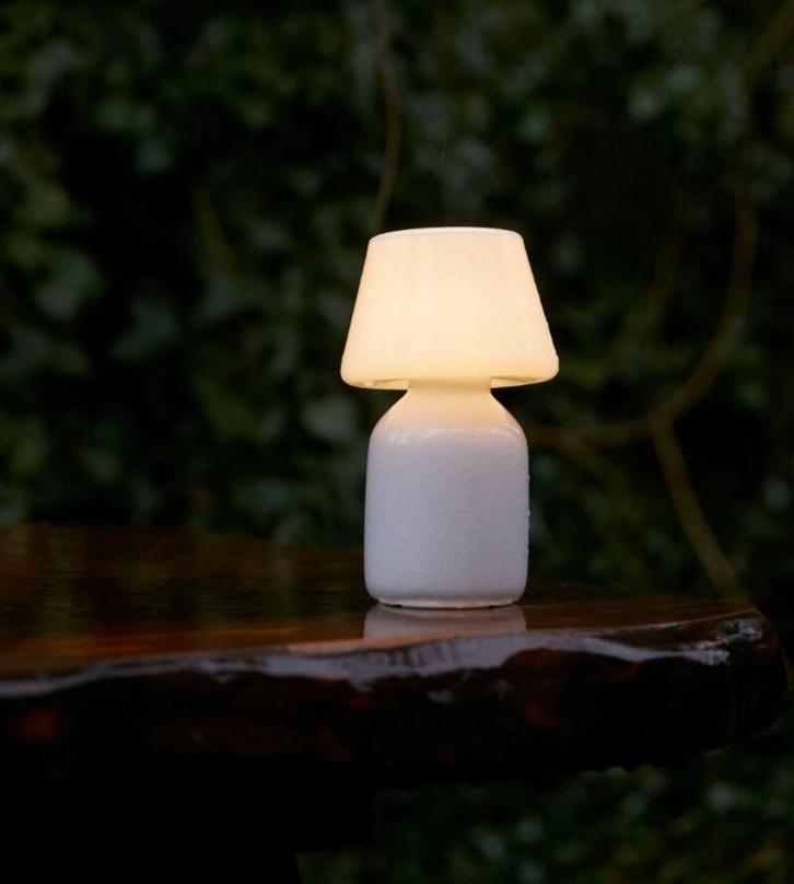 Hay apollo portable lamp, Huis en Inrichting, Lampen | Tafellampen, Minder dan 50 cm, Glas, Ophalen of Verzenden