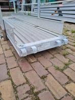 Layher aluminium loopbrug werkbrug 3,20mtr met 2x leuning, Zo goed als nieuw, Ophalen