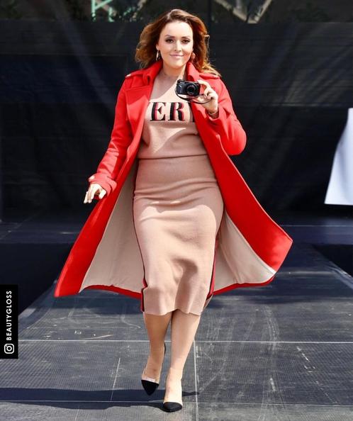 Josh V mooie rok met elastische taille/maat S/NIEUW, Kleding | Dames, Rokken, Nieuw, Maat 36 (S), Beige, Onder de knie, Verzenden