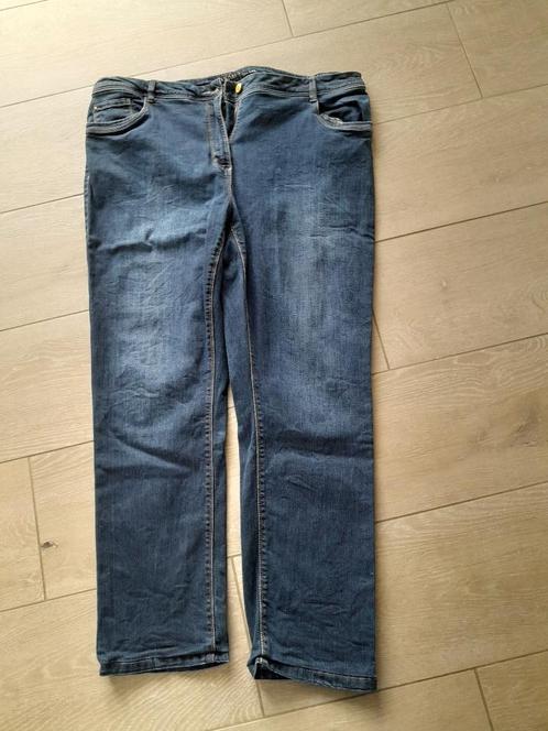 Dames spijkerbroek maat 48 stretch, Kleding | Dames, Spijkerbroeken en Jeans, Zo goed als nieuw, Overige jeansmaten, Blauw, Ophalen of Verzenden