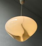 Vintage Peill & Putzler hanglamp wit melkglas jaren 70, Ophalen of Verzenden, Gebruikt, Vintage retro jaren 70 Modern design, 50 tot 75 cm