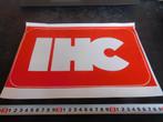 sticker IHC logo, Ophalen, Zo goed als nieuw