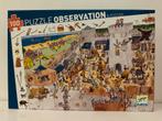 Djeco Observatie Puzzel Kasteel - 100 Stukjes, Ophalen of Verzenden, Minder dan 500 stukjes, Zo goed als nieuw, Legpuzzel