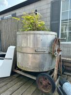Industriële plantenbak op wielen – robuuste eyecatcher!, Tuin en Terras, Bloembakken en Plantenbakken, Ophalen, Gebruikt, 100 cm of meer