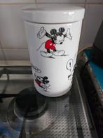 Disneyland mickey mouse voorraad pot, Verzamelen, Disney, Mickey Mouse, Ophalen of Verzenden, Zo goed als nieuw, Servies