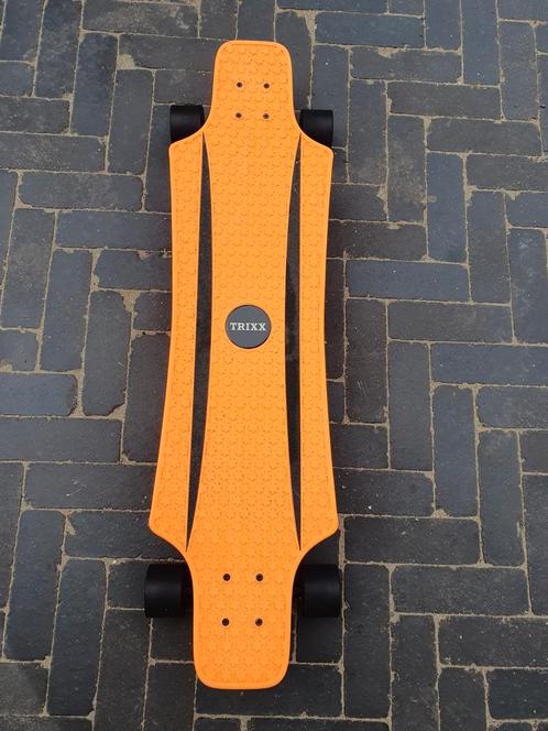 Orginele Trixx longboard oranje Zeer goede staat zgan, Sport en Fitness, Skateboarden, Zo goed als nieuw, Skateboard, Longboard