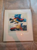 Hendrik van Veenendaal Zeefdruk - Genummerd 42-75, Antiek en Kunst, Kunst | Litho's en Zeefdrukken, Ophalen