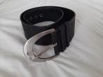 Zwarte brede riem, 85 cm, Esprit, 80 tot 90 cm, 5 cm of meer, Zwart, Heupriem