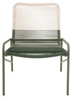 NIEUWE Karwei tuinstoel Ella groen wicker, Tuin en Terras, Tuinstoelen, Ophalen of Verzenden, Nieuw, Wicker, Stapelbaar