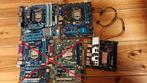 Intel LGA desktop moederborden Reserve/Voor onderdelen, Gebruikt, DDR3, Ophalen of Verzenden, Micro-ATX