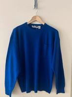 Basic de bijenkorf fijngebreide lamswollen Trui maat L, Ophalen of Verzenden, Nieuw, Blauw, De bijenkorf