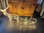 LEDMaxx Led kerst rendier met slee, Diversen, Kerst, Ophalen, Zo goed als nieuw