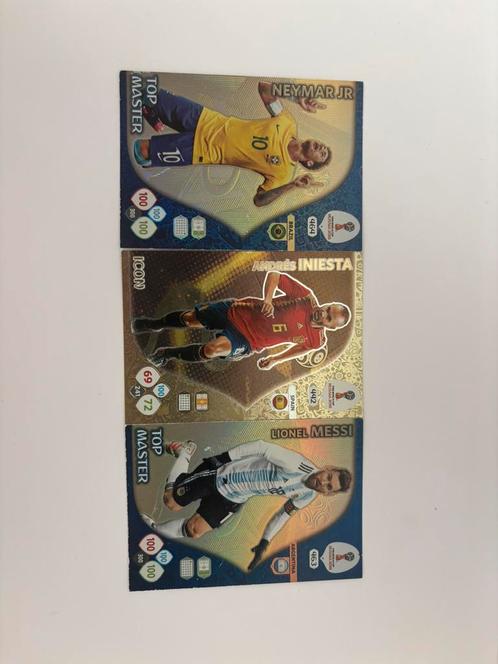 2018 WC Rusia Panini Adrenalyn FIFA 365 speciale kaarten, Hobby en Vrije tijd, Stickers en Plaatjes, Zo goed als nieuw, Meerdere plaatjes