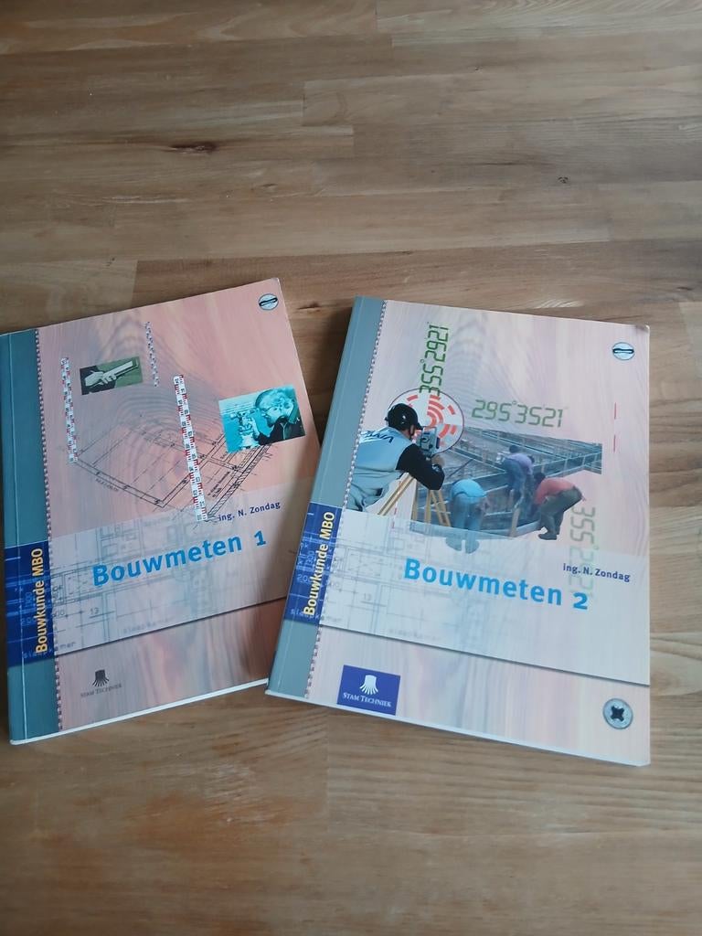 Bouwkunde mbo bouwmeten 1 en 2, Boeken, Ophalen of Verzenden, Beta, Zo goed als nieuw, MBO