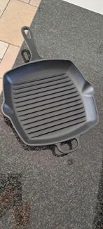 Van Kempen en Begeer Grillpan 27cm, Gietijzer, Ophalen of Verzenden, Zo goed als nieuw, Keramische plaat