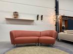 Nieuw Leolux Pupilla Hoekbank Senso Rose Leer Design Bank