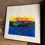 Kleurrijke zeefdruk van Frank Lejeune (1990)  2/30, Antiek en Kunst, Ophalen