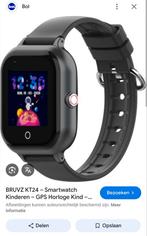 Bruvz KT24 Kinder Smartwatch GPS GSM, Gebruikt, Zwart, Bruvz, Ophalen of Verzenden
