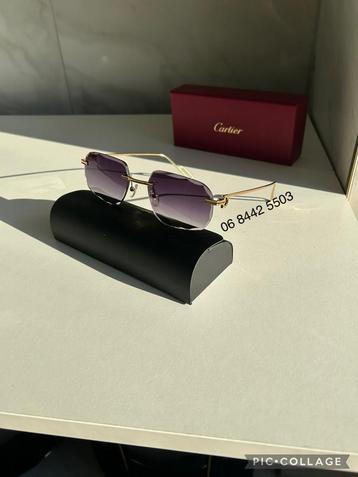Cartier bril Zonnebril Diamond Cut Zonkleurend 0684425503 beschikbaar voor biedingen