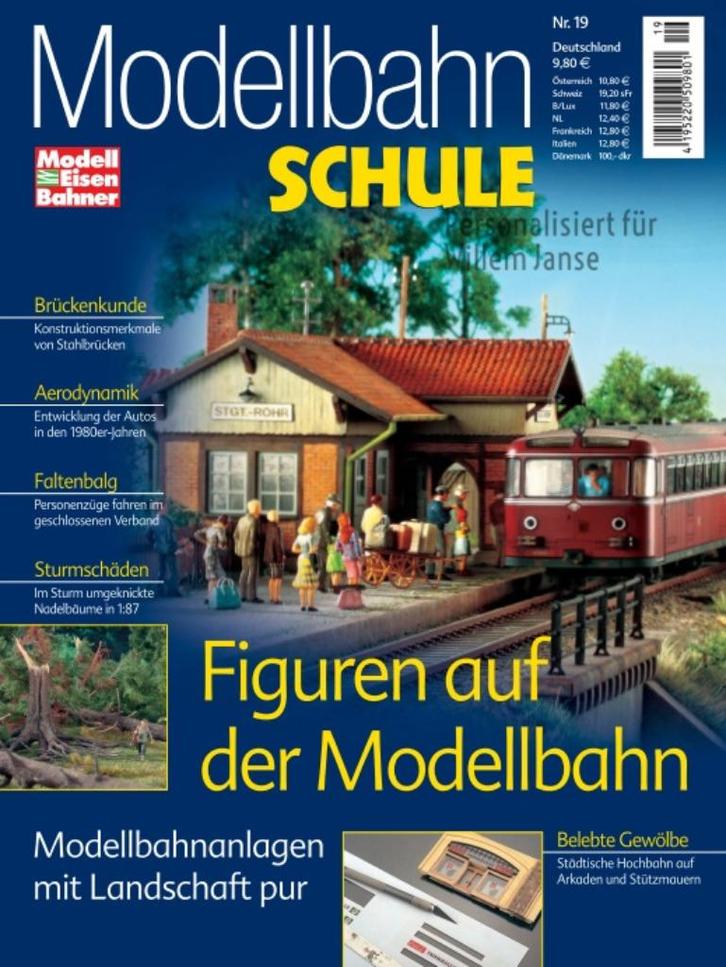 Figuren auf der Modelbahn, Hobby en Vrije tijd, Modeltreinen | H0, Zo goed als nieuw, Boek, Tijdschrift of Catalogus, Gelijkstroom of Wisselstroom